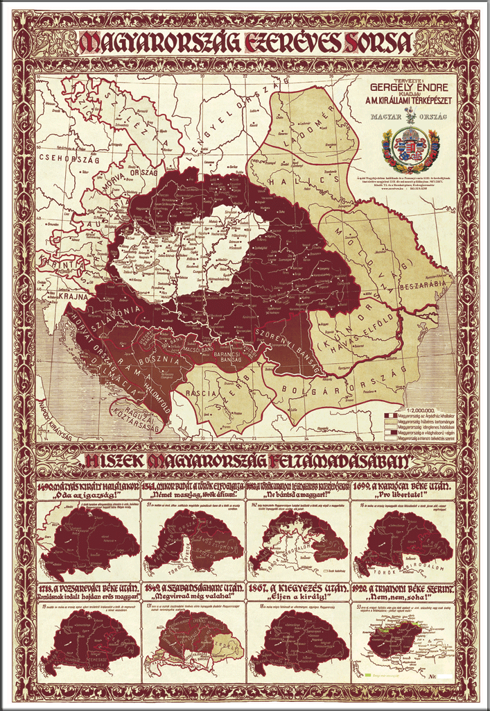 királyi magyarország térkép Térkép Blog: 