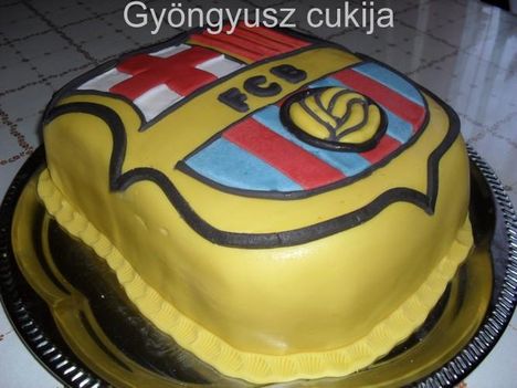 Barcelona logo torta 1