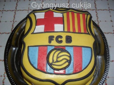 Barcelona logo torta 3
