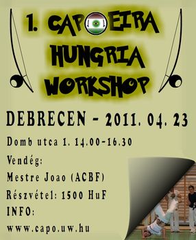 Capoeira Hungria Debrecen (2011 04 23) workshop