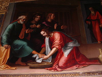 Sogliani: Krisztus megmossa tanítványai lábát