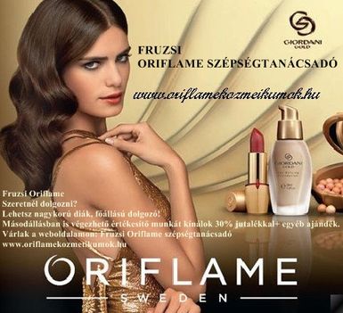 Fruzsi Oriflame Kozmetikumok