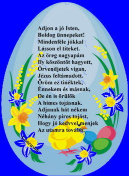 Kellemes húsvéti ünnepet