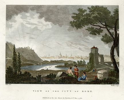 Rome view, 1793