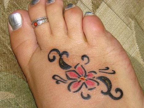 Foot Tattoo 1