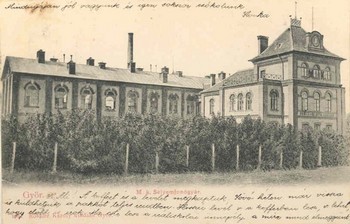 Győr, 1900. Selyemfonógyár