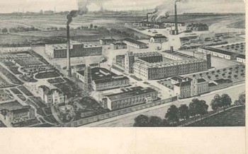 Győr, 1910. Grab gyár