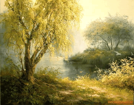 őszi vizes kép