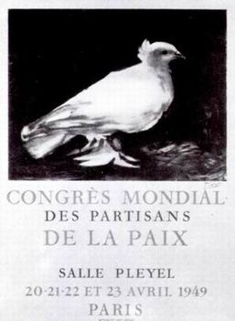 Picasso  A párizsi békekiállítás plakátja 1949