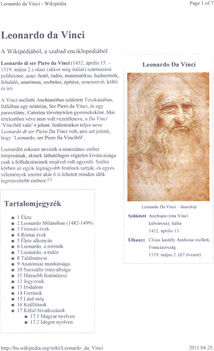leonardó da Vinci élete