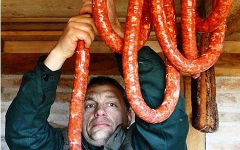 Orbán kolbászpácban