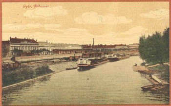 Győr,1918. Rábaszer