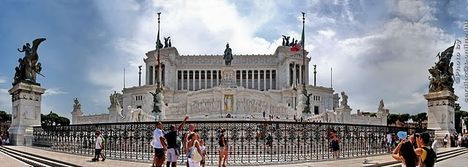 Róma Monument to Vittorio Emanuele II