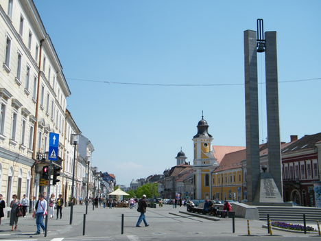 DSCF8778 Kolozsvár sétáló utcája