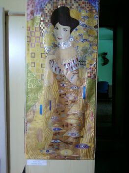 Susanne im styl Klimt