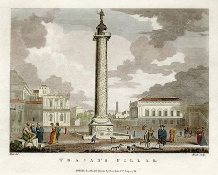 Rome, Trajan's Pillar, 1793