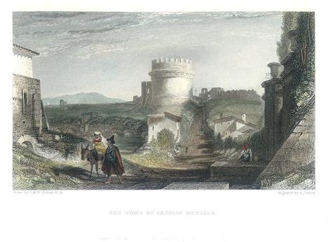 Tomb of Cecilia Metella, 1834