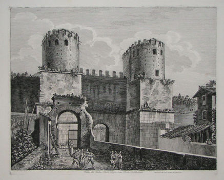 Veduta dell'Antica Porta Appia