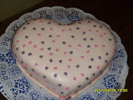 Szív torta