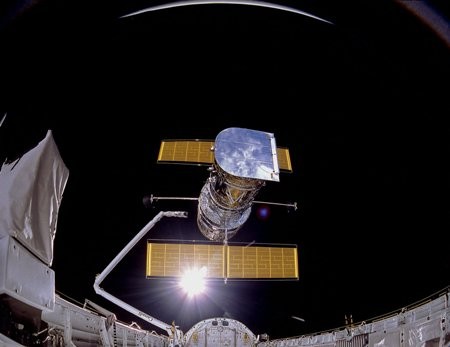 A Hubble pályára állítása