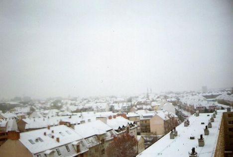 A város télen 3 ( a Cső utcából )
