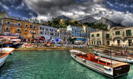 Capri kikötő