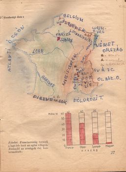 1959/60-as tanév, 6 o. földrajz munkafüzet