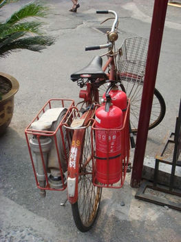 tűzoltó bringa
