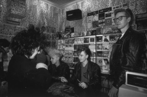 Depeche Mode Nottingham Listergate Store Opening 11th April 1986. 13