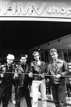 Depeche Mode Nottingham Listergate Store Opening 11th April 1986. 7