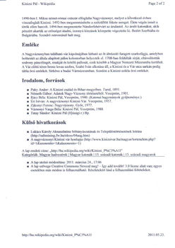 kinizsi élete II