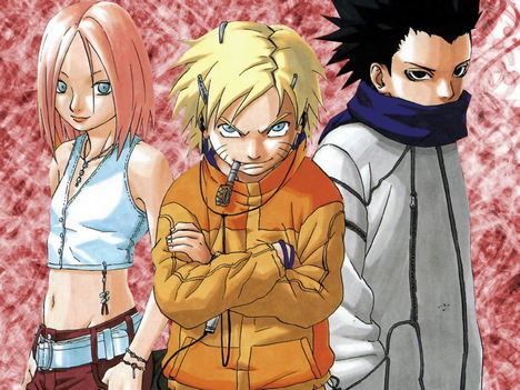 Naruto szereplők háttérkép