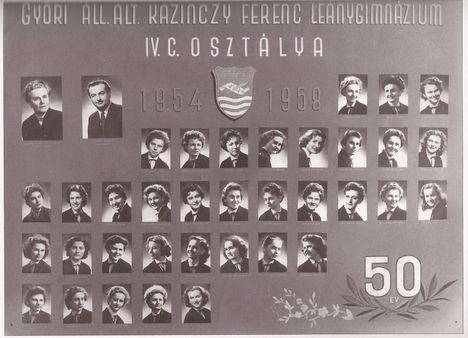 Kazinczy gimnázium 1958