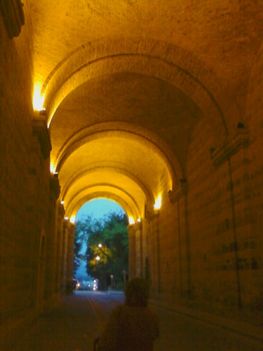 Az Esztergomi Bazilika alagútja