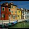 Burano - colorfully painted houses