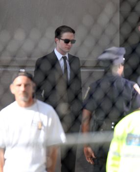 Robert pattinson a cosmopolis forgatásán 5