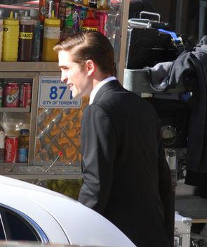 Robert pattinson a cosmopolis forgatásán 6