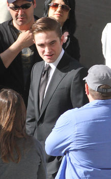 Robert pattinson a cosmopolis forgatásán 7