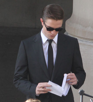 Robert pattinson a cosmopolis forgatásán 9