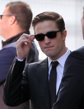 Robert Pattinson júni 12 cosmopolis forgatáson  10