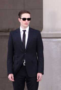 Robert Pattinson júni 12 cosmopolis forgatáson  1