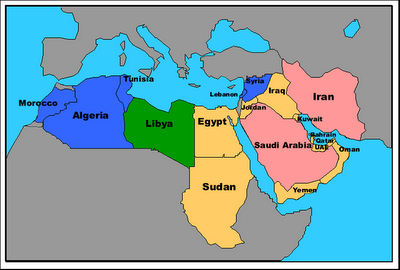 felkelésszervezés és eladósítás az arab országokban 