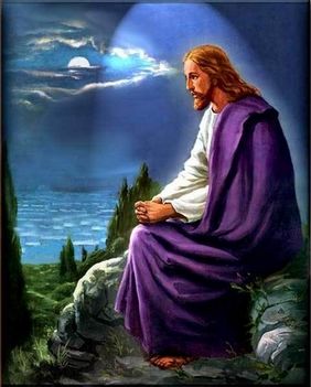 Jézus az olajfák hegyén. www.tvn