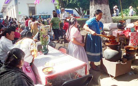 mexikói falusi ünnepen