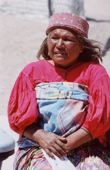Navajo idős néni