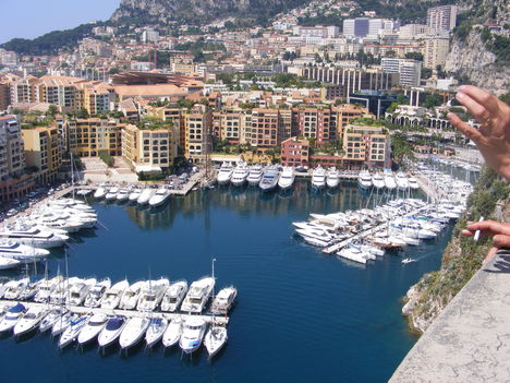 Monaco 4 Kilátás az Óceánográfiai Int.-ből
