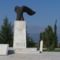 Görögország,  a Thermopülai-szoros, Leonidász király szobra, a spártai katonák sírfelirata 6
