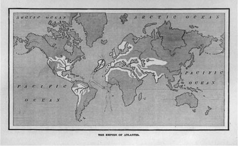 Atlantiszi birodalom i.e. 10 000 körül