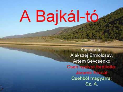 Bajkál - tó 5