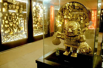inka aranymúzeum limában
